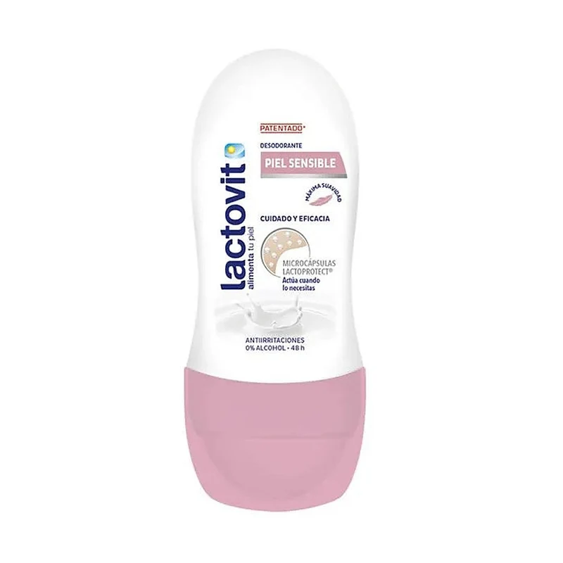 Lactovit Sensitive Deodorante Roll On 50 ml — Deodorante roll-on
