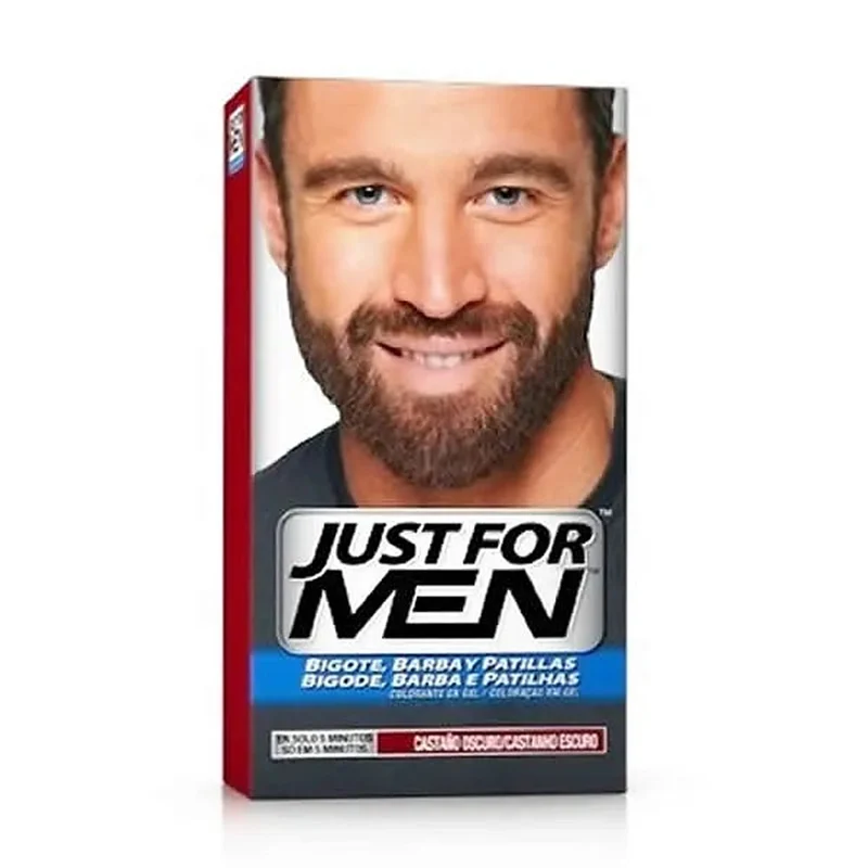 Just For Men Baffi e Barba Marrone Scuro 28,4 g — Colorante Barba