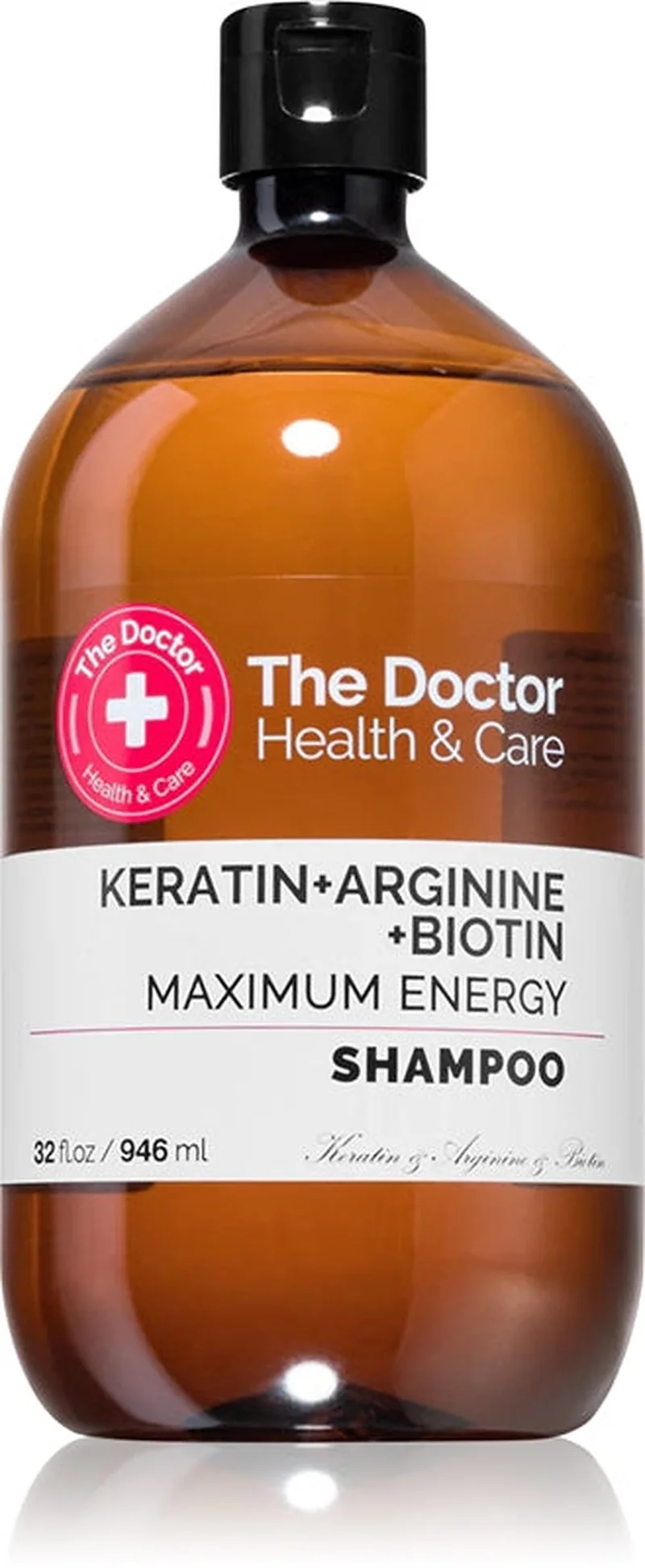 The Doctor Keratin + Arginine + Biotin Maximum Energy 946 ml — Shampoo