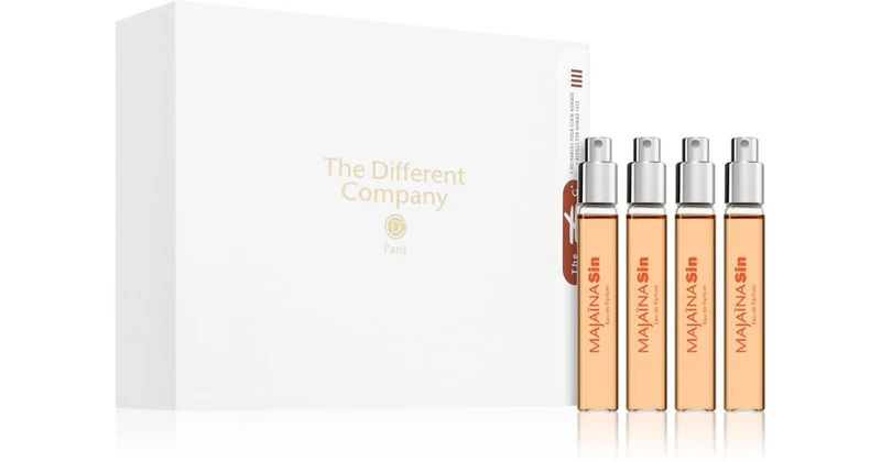 The Different Company Majaina Sin Unisex 4 × 7,5 ml — Set Eau de Parfum