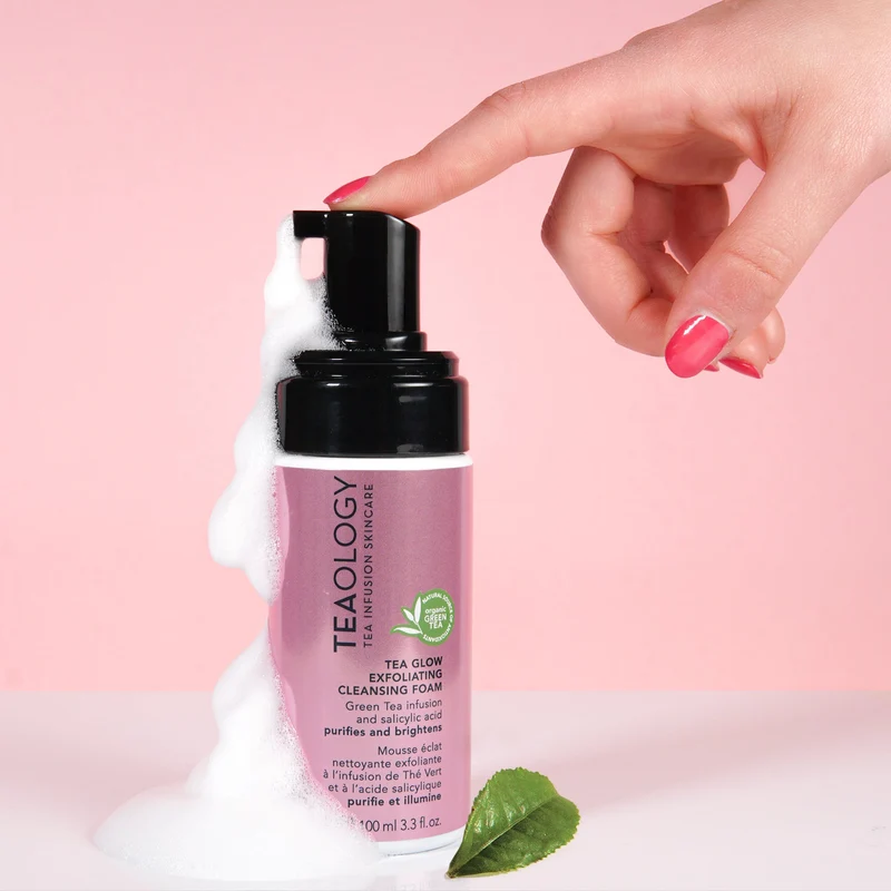 Teaology Cleansing Tea Mousse detergente 100 ml — Detergente viso