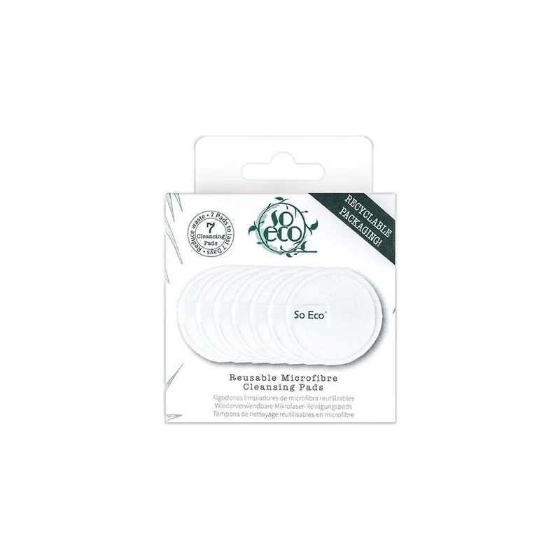 So Eco Reusable Microfibre 7 pezzi — Dischetti struccanti