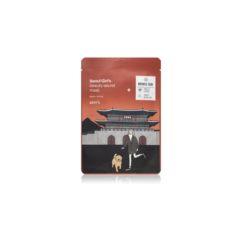 Skin79 Seoul Girl's Beauty Secret Antirughe 20 g — Maschera in Tessuto