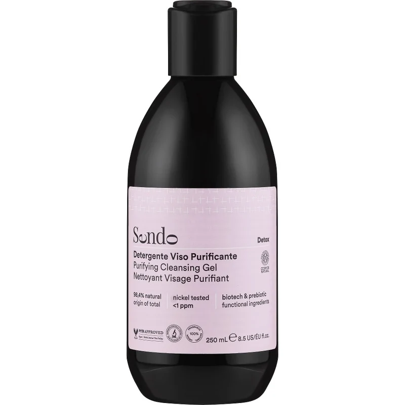 Sendo Detox Purifying Gel detergente viso 250 ml — Gel detergente viso