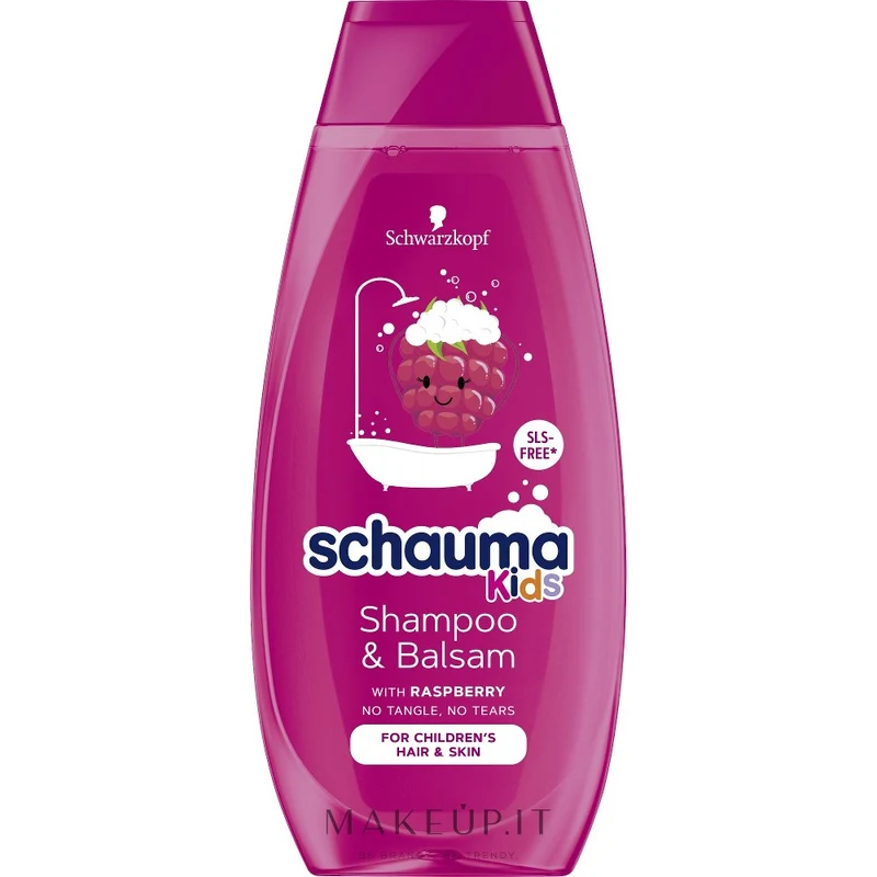 Schwarzkopf Schauma shampoo e balsamo 2 in 1 per bambini 400ml — Shampoo