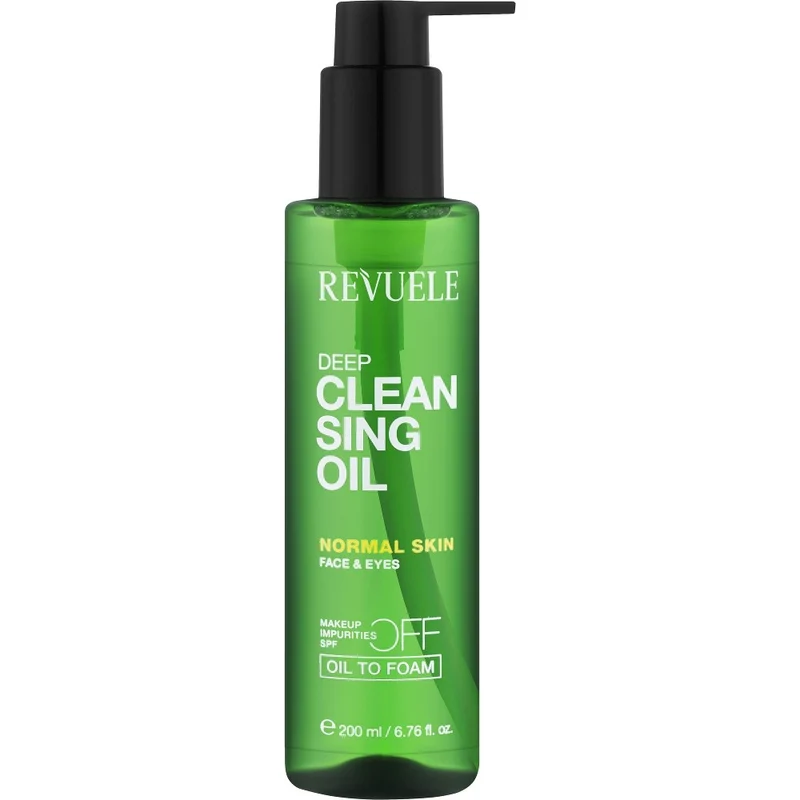 Revuele Olio di pulizia profonda viso e occhi 200 ml — Struccante