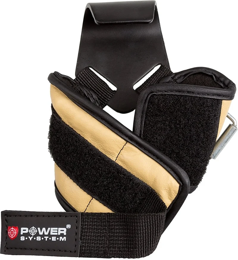 Power System Power Hooks Beige L — Ganci Fitness