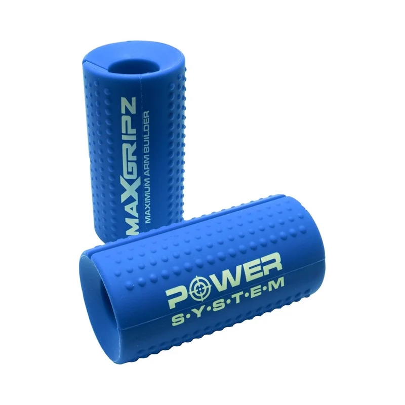 Power System Mx Gripezzi Blue M 2 pezzi — Maniglie fitness