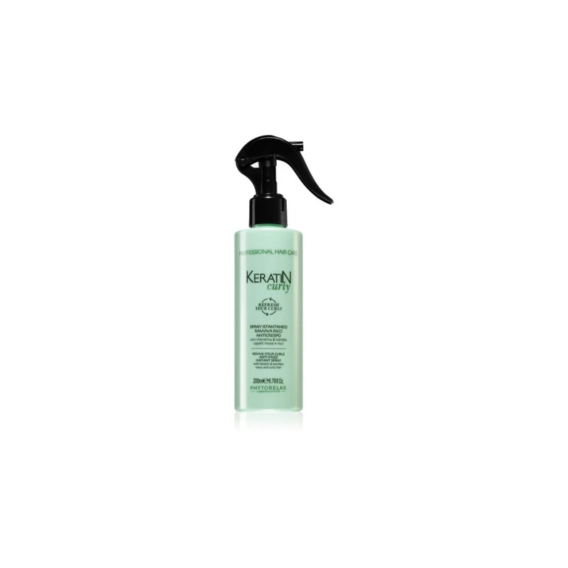 Phytorelax laboratories Keratin concentrato anticrespo per capelli mossi e ricci 200 ml — Concentrato styling