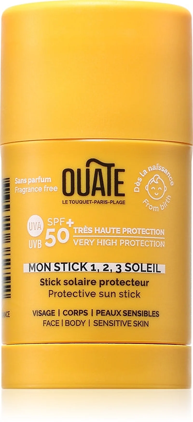 OUATE My 1,2,3 Stick Solare SPF50+ Corpo Viso 17g — Solare stick