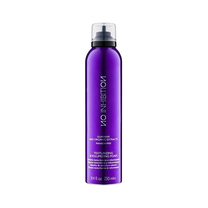 No Inhibition Guarana organic extracts schiuma volumizzante 250 ml — Schiuma capelli