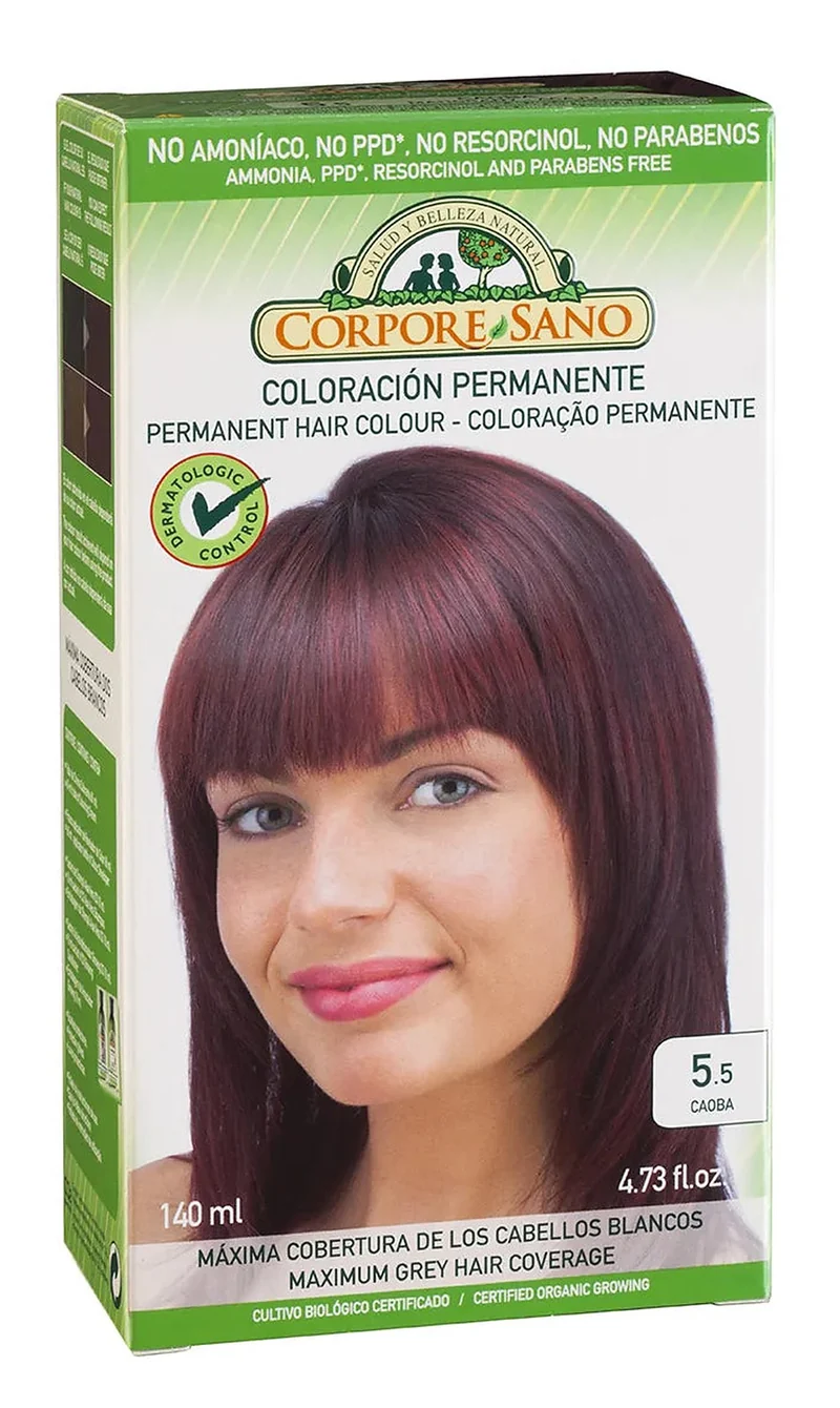 Corpore Tinta 5,5 Caoba 140ml Bio — Tintura capelli