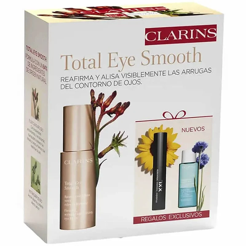 Clarins Total Smooth occhi 15 ml Set 3 pezzi — Crema contorno occhi