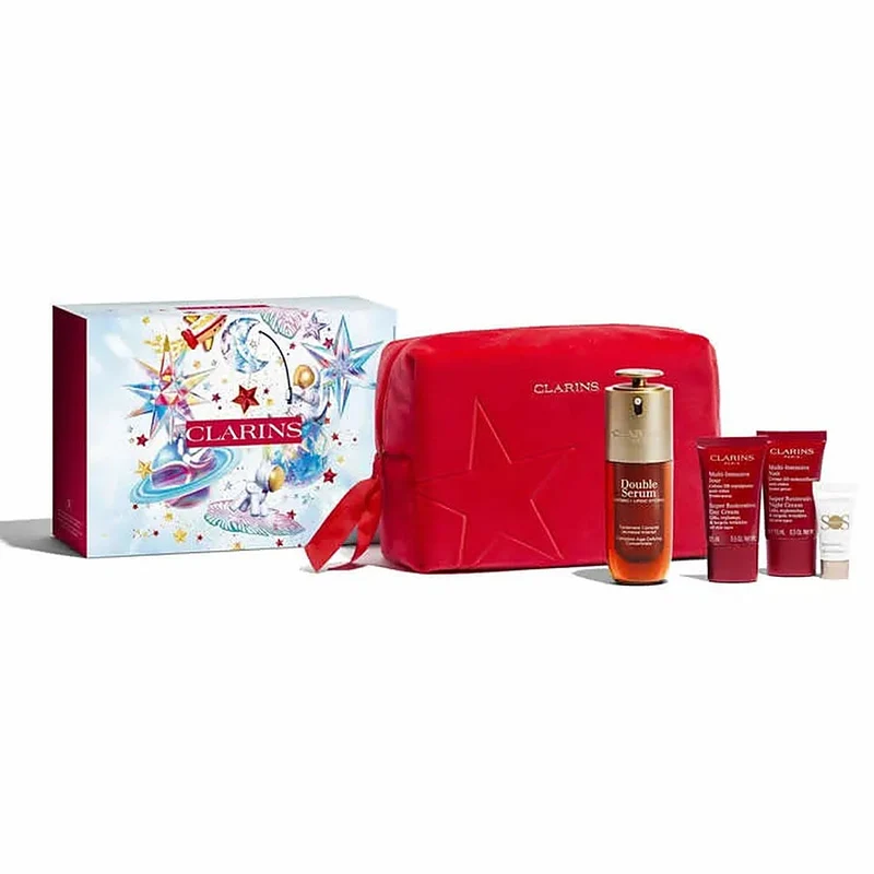 Clarins Doppio Siero 50 ml Set 5 pezzi — Set cosmetico