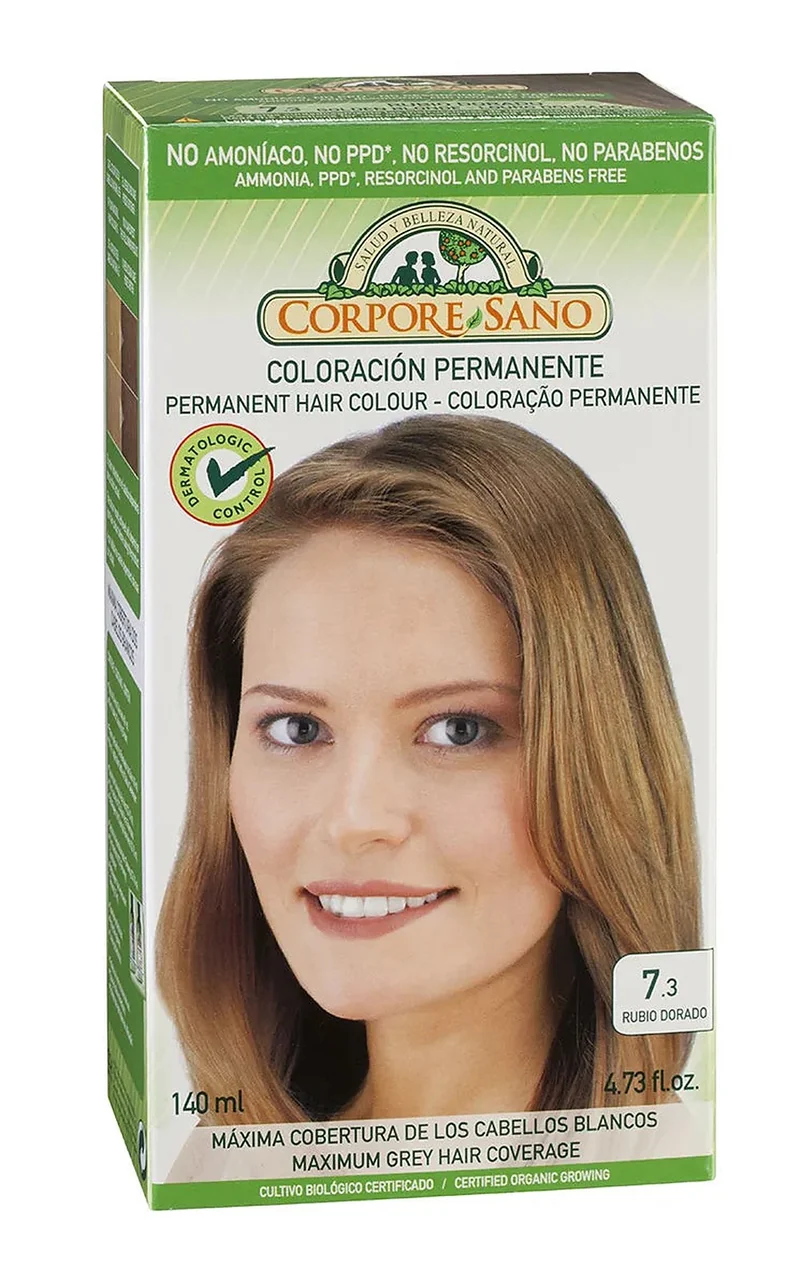 Corpore Tinta 7,3 biondo Dorato 140 ml — Tinta capelli