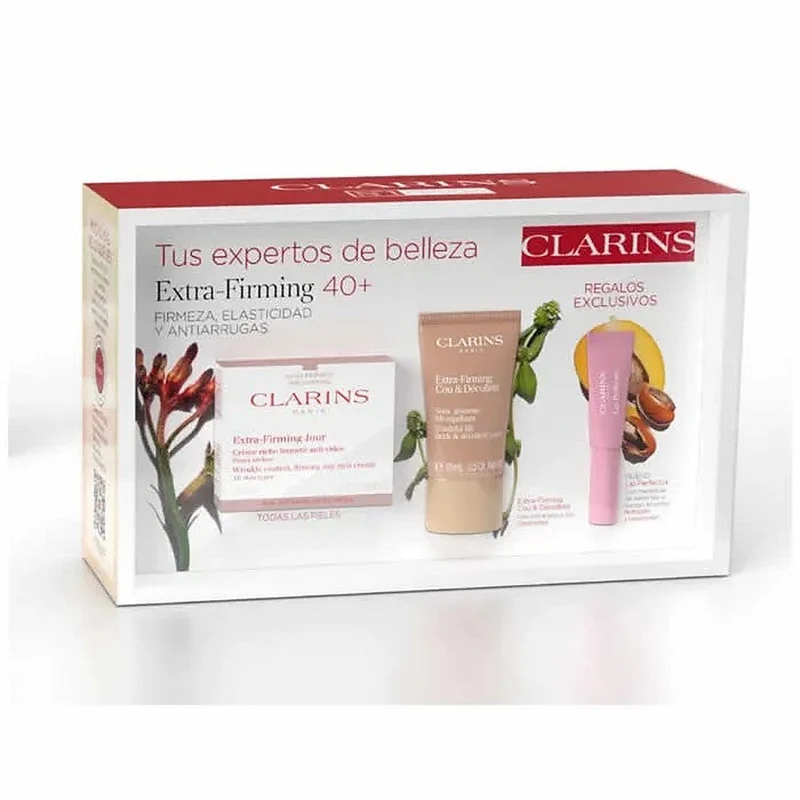 Clarins Extra-rassodante Crema Giorno Tutti i Tipi di Pelle 50 ml set 3 pezzi — Crema viso