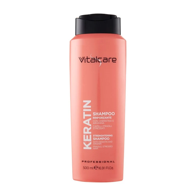 Vitalcare Keratin Shampoo Rinforzante 500 ml — Shampoo