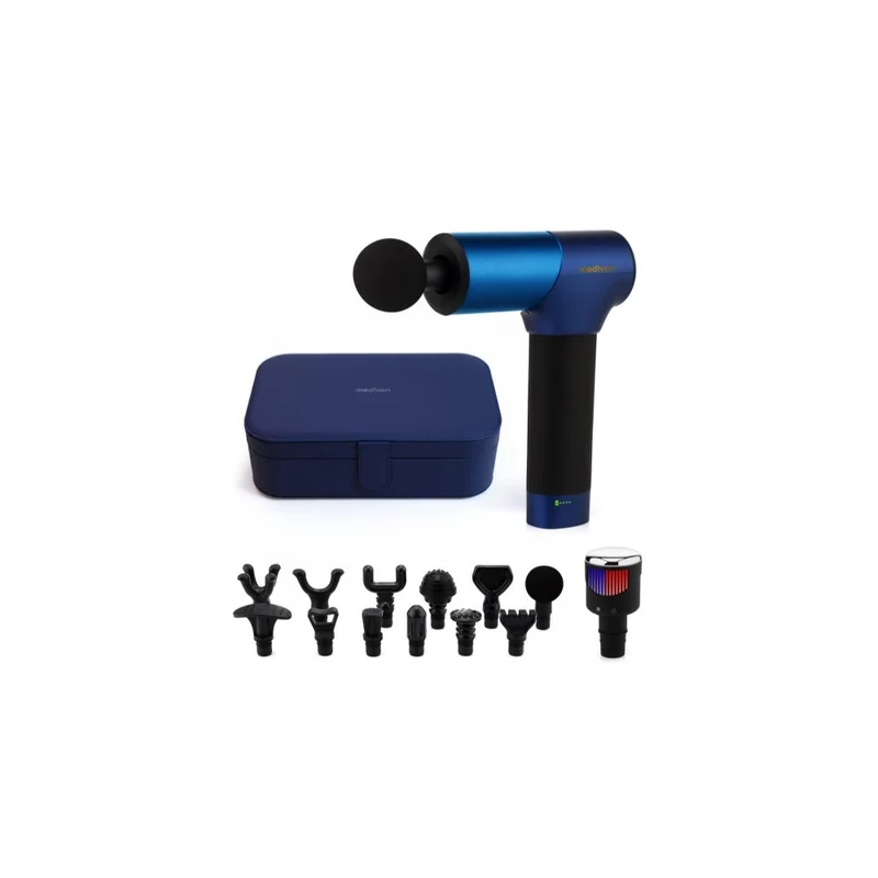 Medivon Gun ElitPulse strumento massaggi con accessori — Massaggiatore