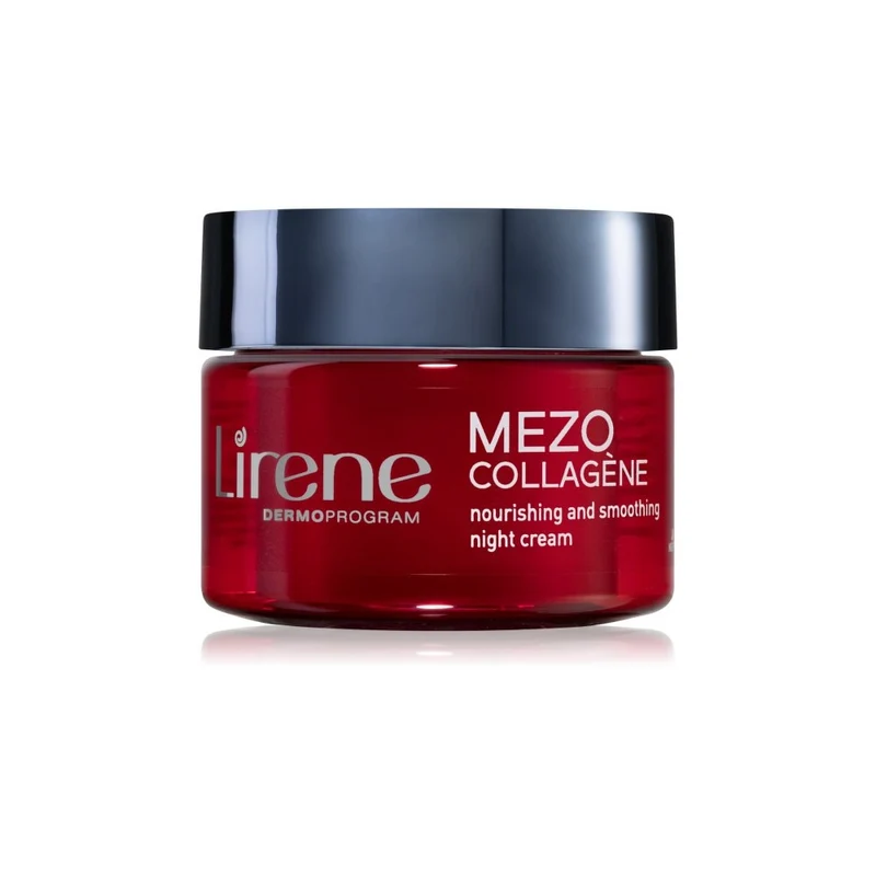 Lirene Mezo Collagène crema notte lisciante effetto rigenerante 50 ml — Crema notte viso