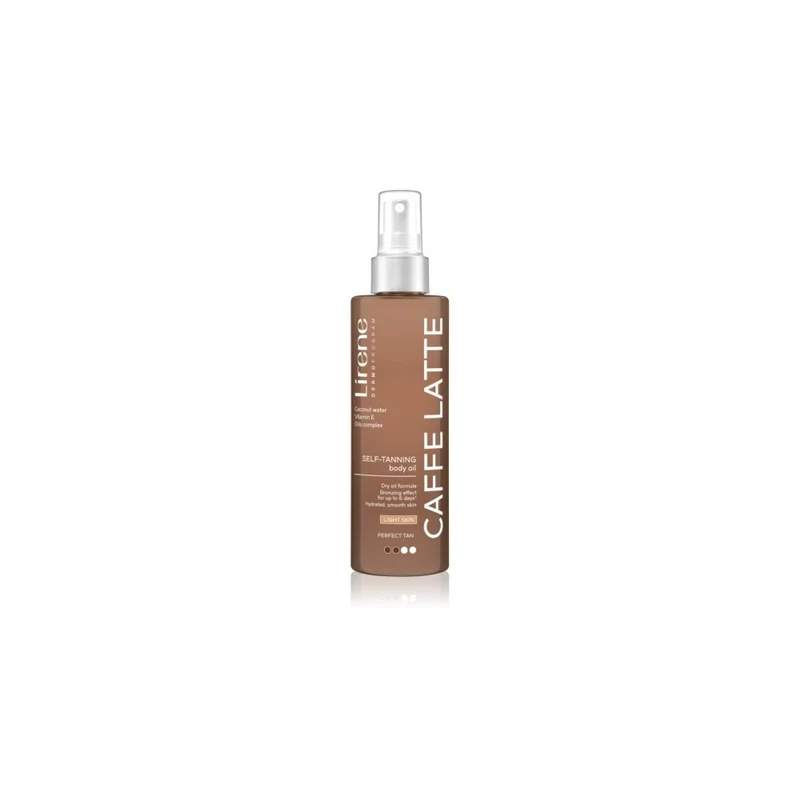 Lirene Perfect Tan Caffe Latte Olio autoabbronzante 200 ml — Olio autoabbronzante