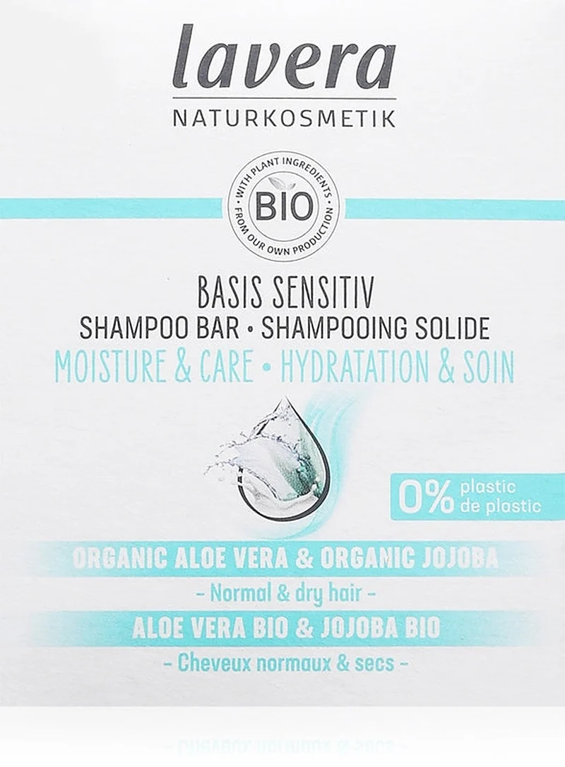 Lavera Basis Sensitiv 50 g — Shampoo Solido