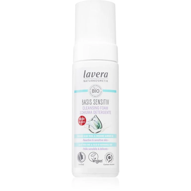 Lavera Basis Sensitiv Mousse detergente 150 ml — Mousse detergente