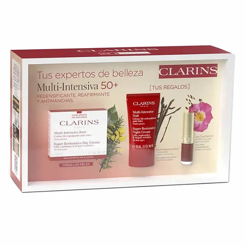 Clarins Super Restorative Crema giorno Spf15 50 ml set 3 pezzi — Crema viso SPF