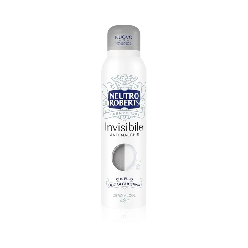 Neutro Roberts Invisible Anti Macchie 48 Ore 150 ml — Deodorante Spray