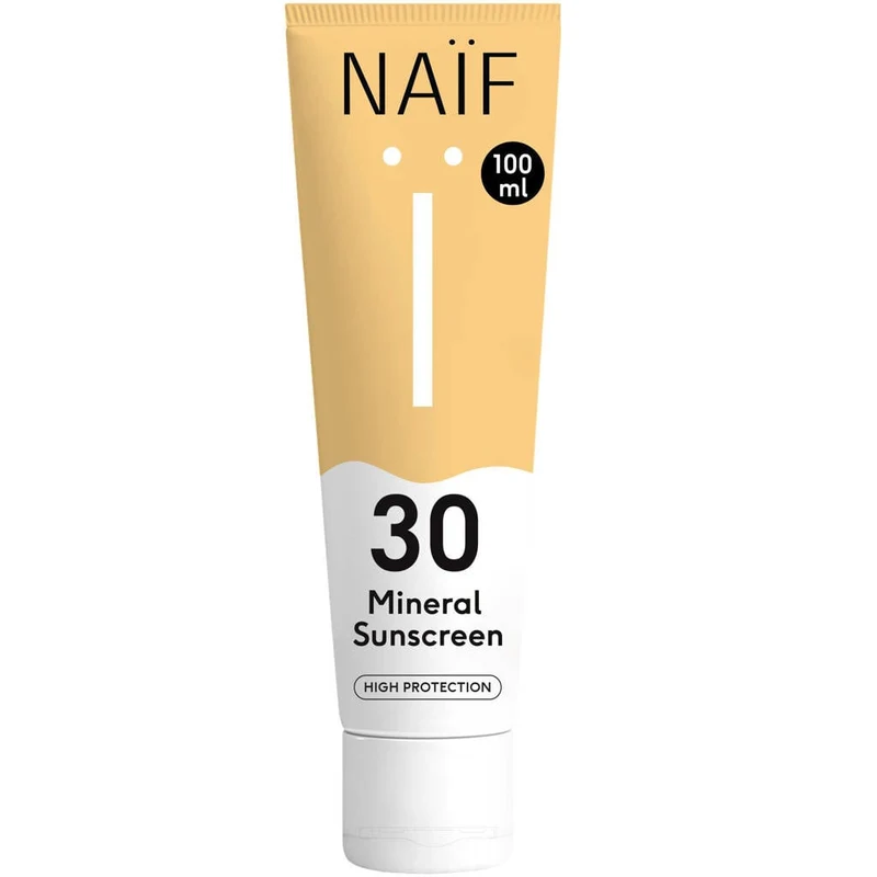 Naif Sun Mineral Sunscreen SPF 30 Waterproof 100 ml — Crema Solare