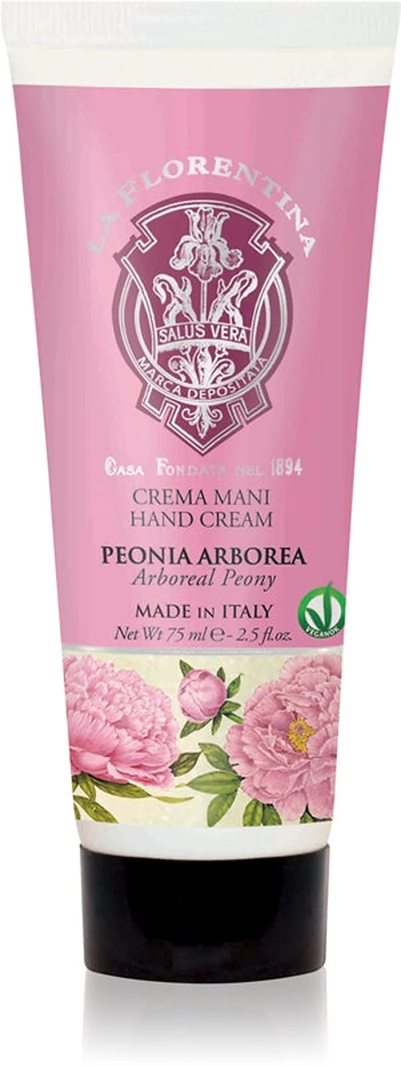 La Florentina Arboreal Peony Crema naturale mani 75 ml — Crema mani