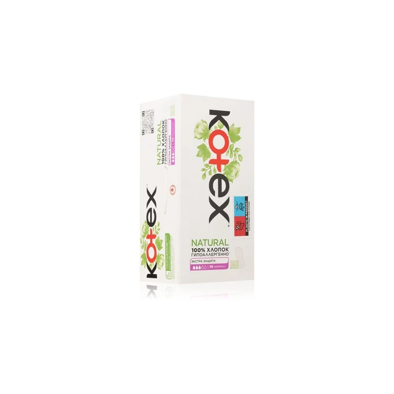 Kotex Natural Normal+ Salvaslip 36 pezzi — Salvaslip