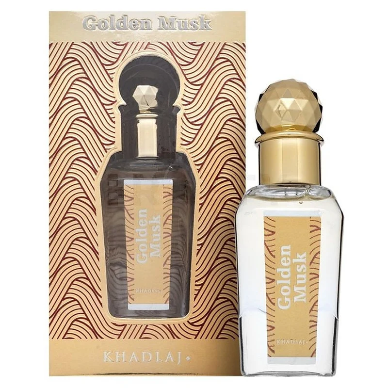 Khadlaj Golden Musk olio profumato Unisex 15 ml — Olio profumato