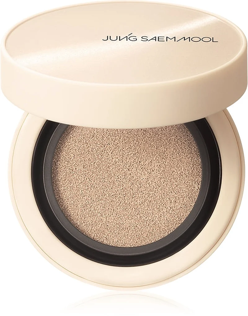 Jung Saem Mool Skin Nuder Cover Layer Cushion Fair Light + Ricarica 2× 14 g — Fondotinta