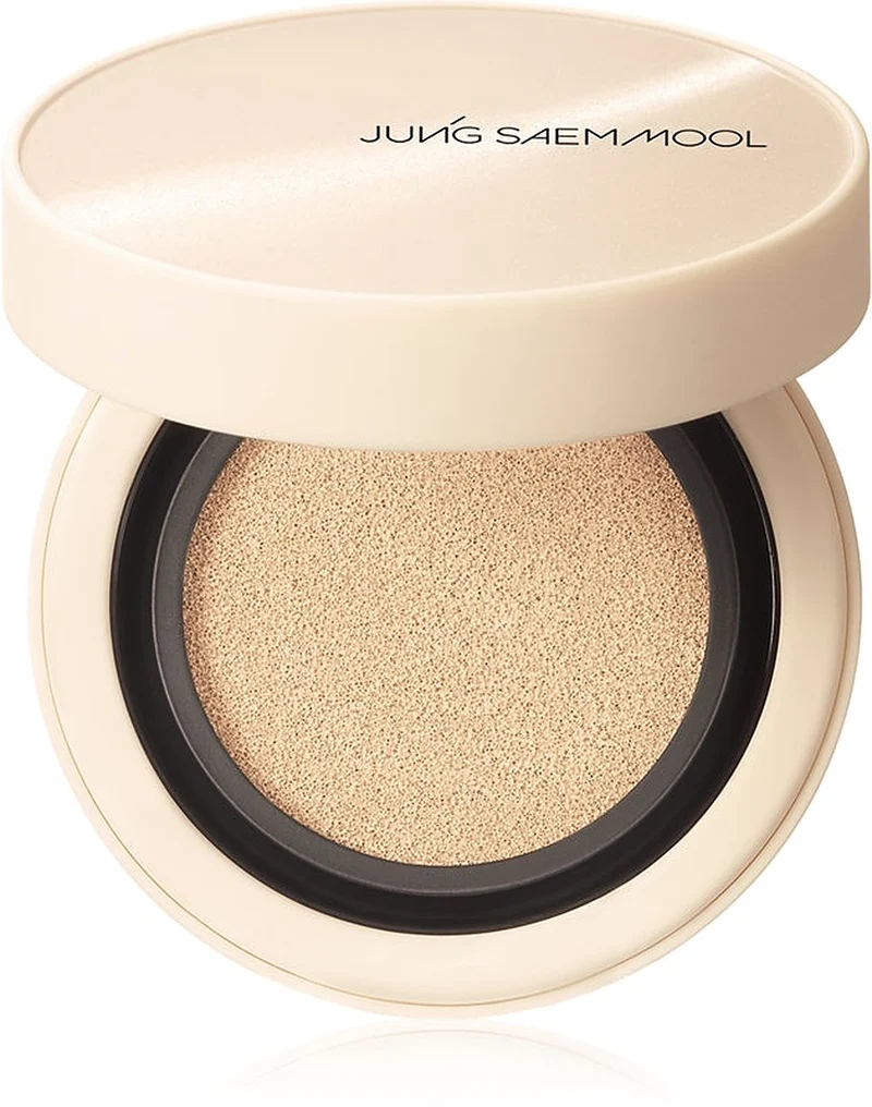 JUNG SAEM MOOL Skin Nuder Cover Layer Cushion Medium 2×14 g — Fondotinta in Spugnetta con Ricarica