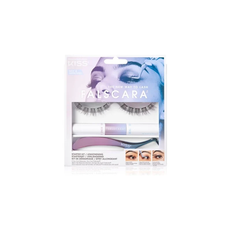 Kiss Falscara Starter Kit Ciglia — Kit beauty