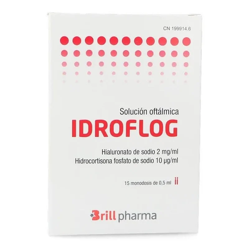 Brill Pharma Idroflog Soluzione oftalmica 15 monodosi — Soluzione oftalmica