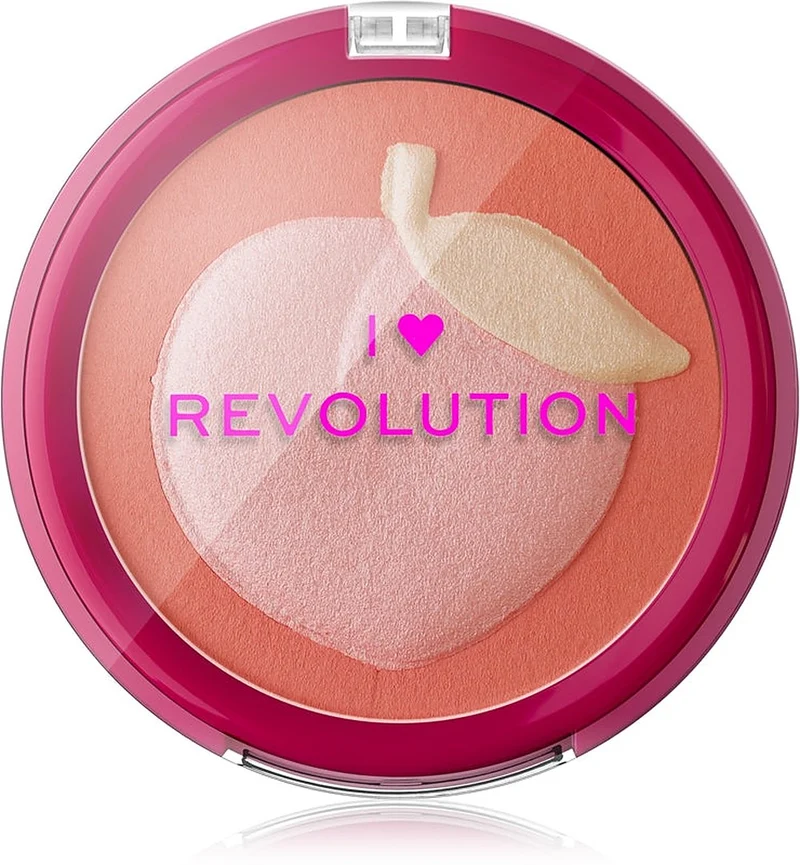 I Heart Revolution Fruity Peach Blush Compatto 9,2 g — Blush