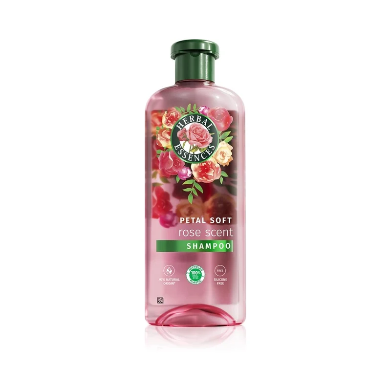 Herbal Essences Rose Scent Petal Soft Shampoo per capelli secchi e danneggiati 350 ml — Shampoo