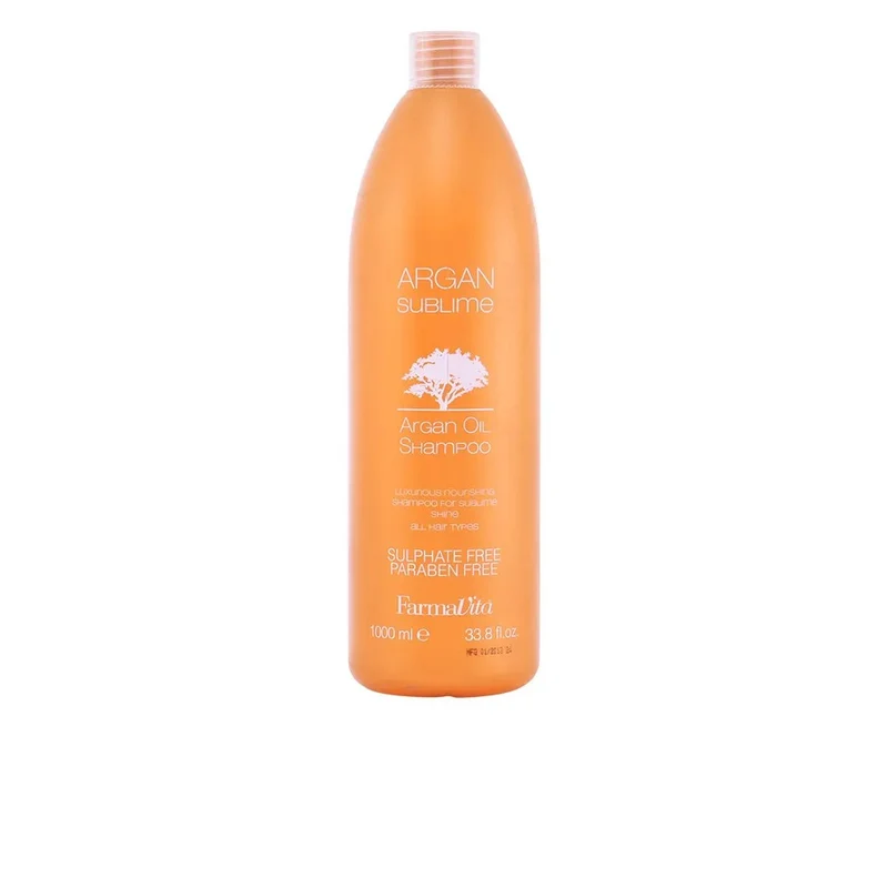 FarmaVita Argan Sublime Shampoo senza solfati con olio di argan 1000 ml — Shampoo
