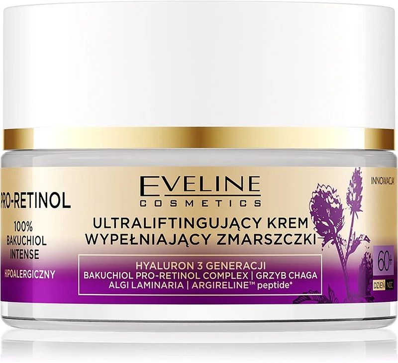 Eveline Cosmetics Pro-Retinol 100% Bakuchiol Intense 50 ml — Crema viso