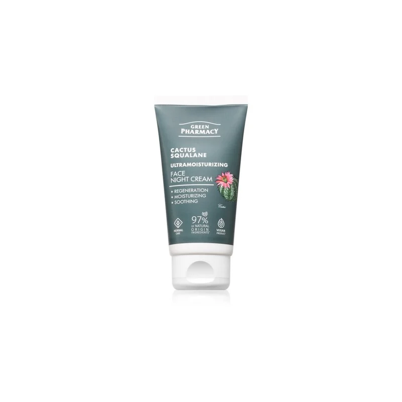 Green Pharmacy Cactus & Squalane Crema notte 50 ml — Crema notte