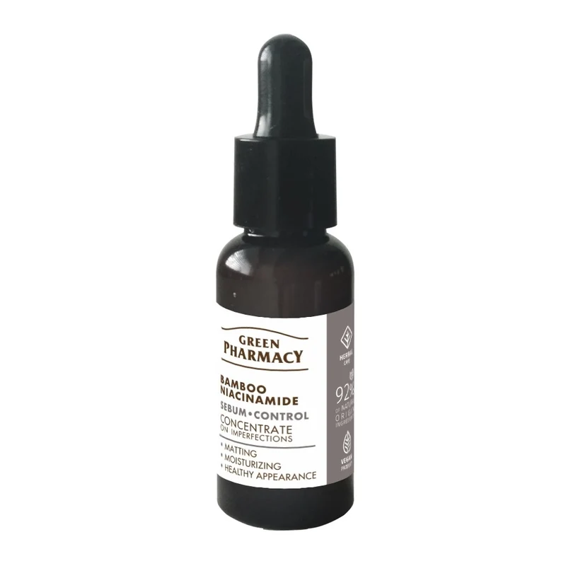 Green Pharmacy Bamboo & Niacinamide Siero idratante 30 ml — Siero idratante