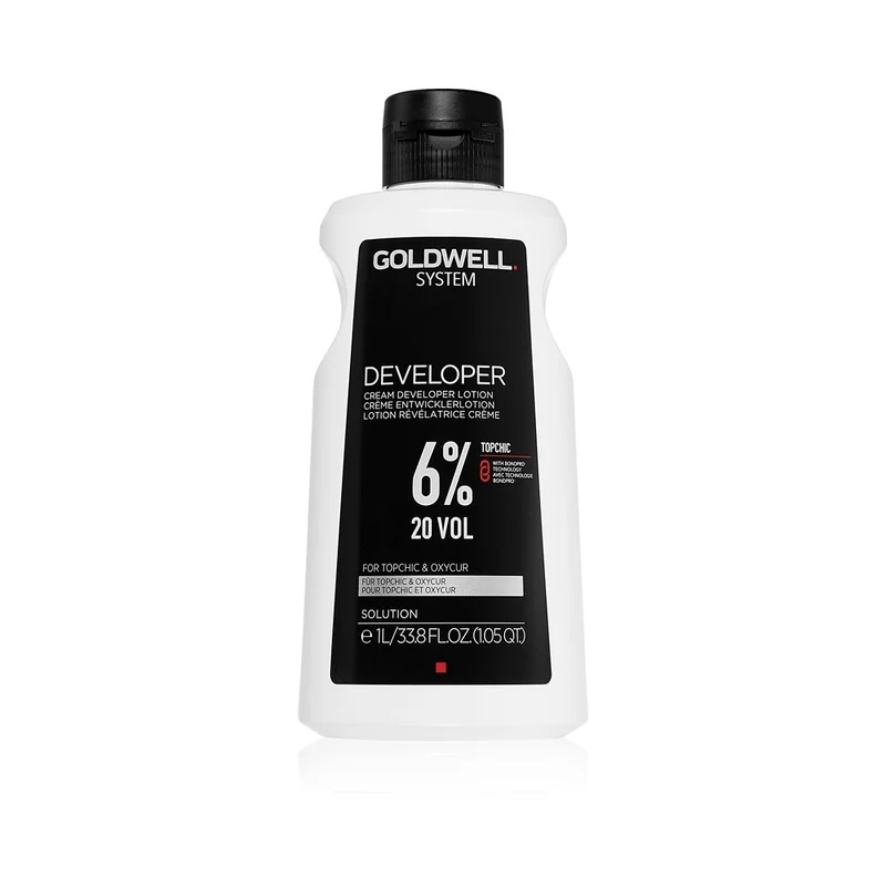 Goldwell Topchic Emulsione attivatore 6% 1000 ml — Crema ossidante per capelli
