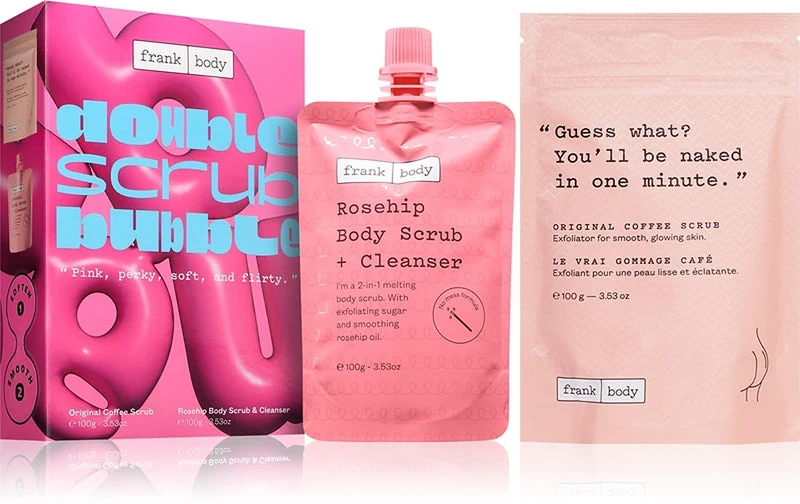 Frank body Double Scrub Bubble — Scrub