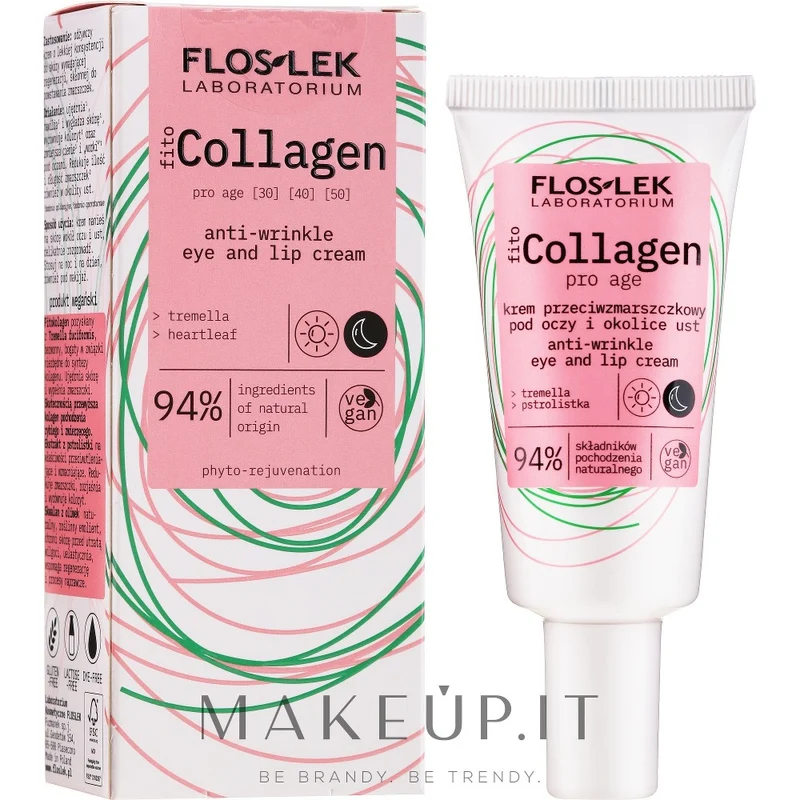 Floslek laboratorium Fito Collagen Contorno Occhi e Labbra 30 ml — Crema Contorno Occhi