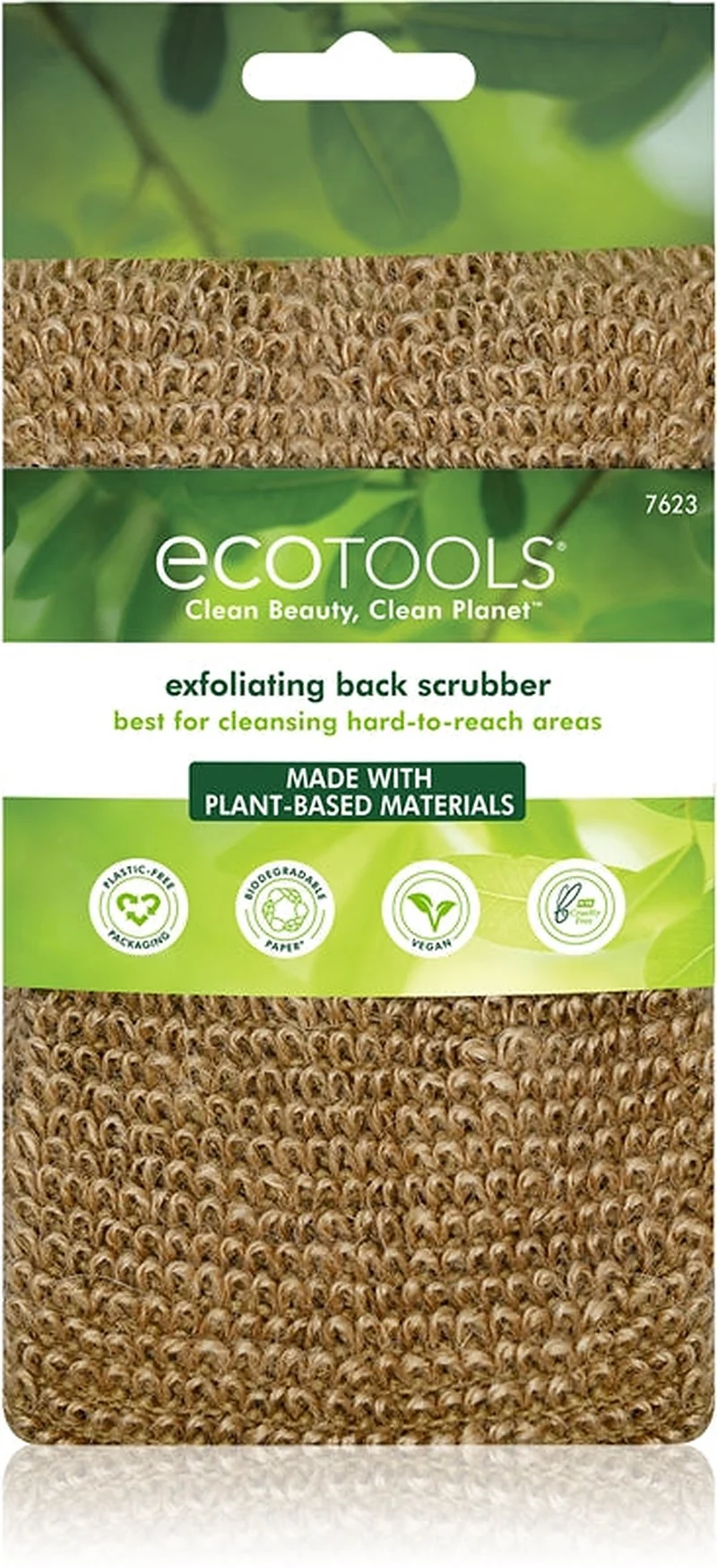 Ecotools Scrubber Guanto spugna schiena — Accessorio detergente