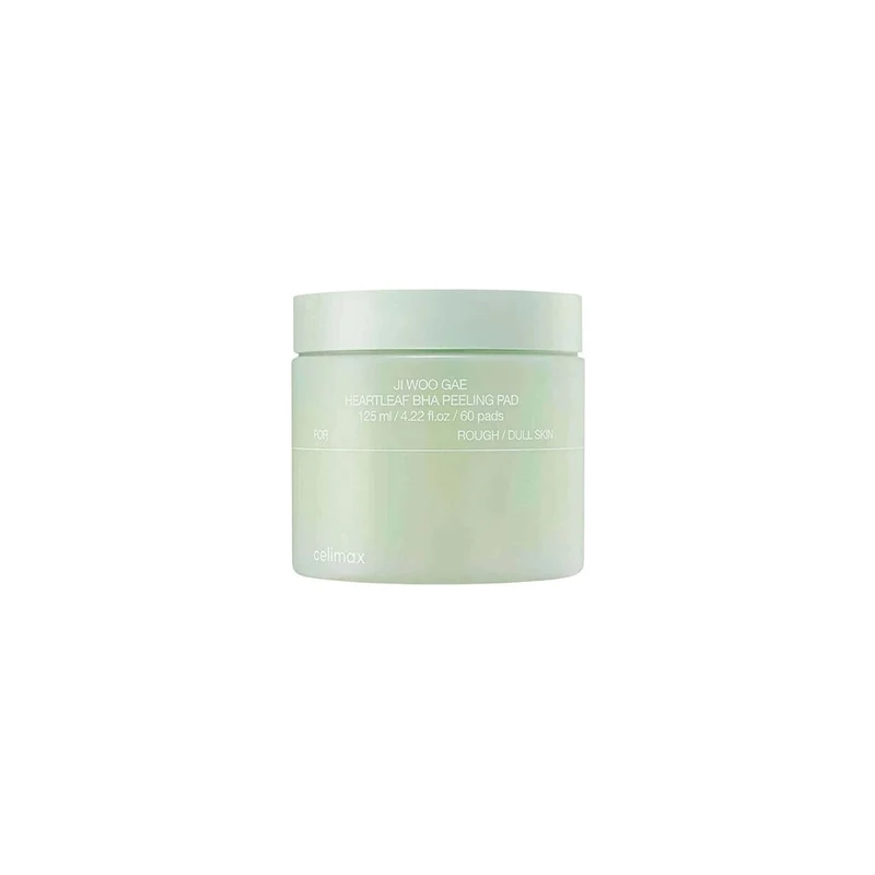 Celimax Ji Woo Gae Heartleaf BHA Peeling Pad 60 pezzi — Dischetto esfoliante