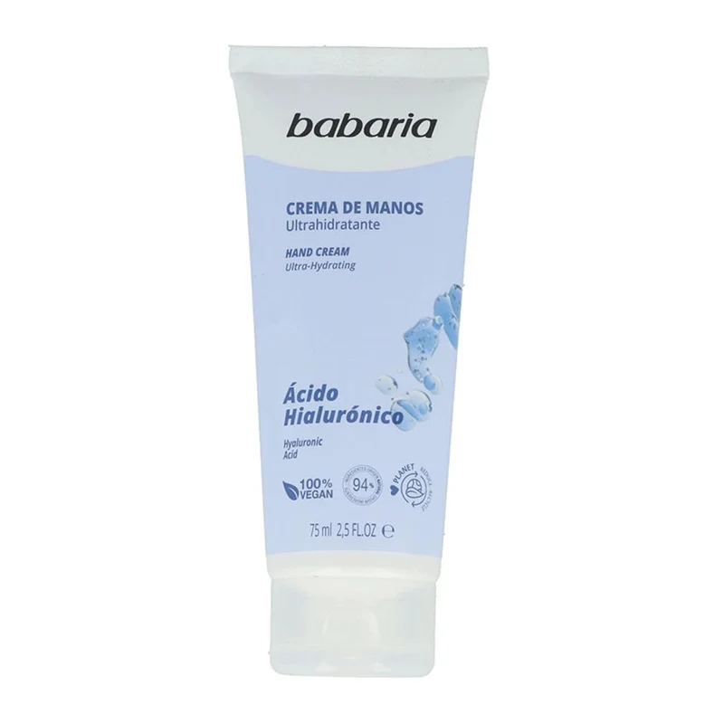 Babaria Crema mani acido ialuronico 75 ml — Crema mani