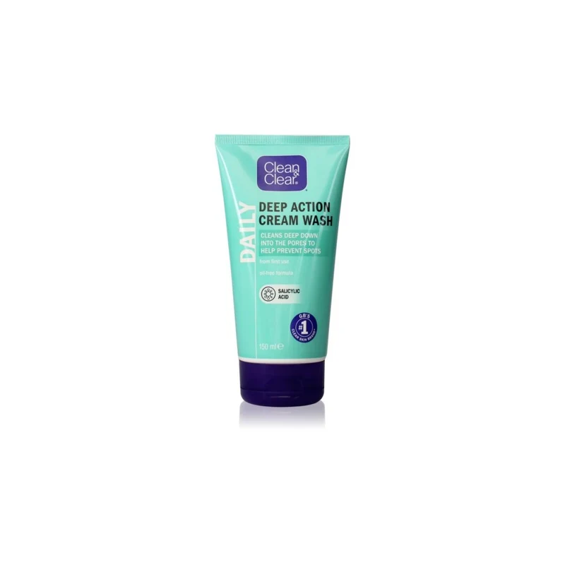 Clean & Clear Daily Gel Detergente Crema Viso 150 ml — Detergente viso