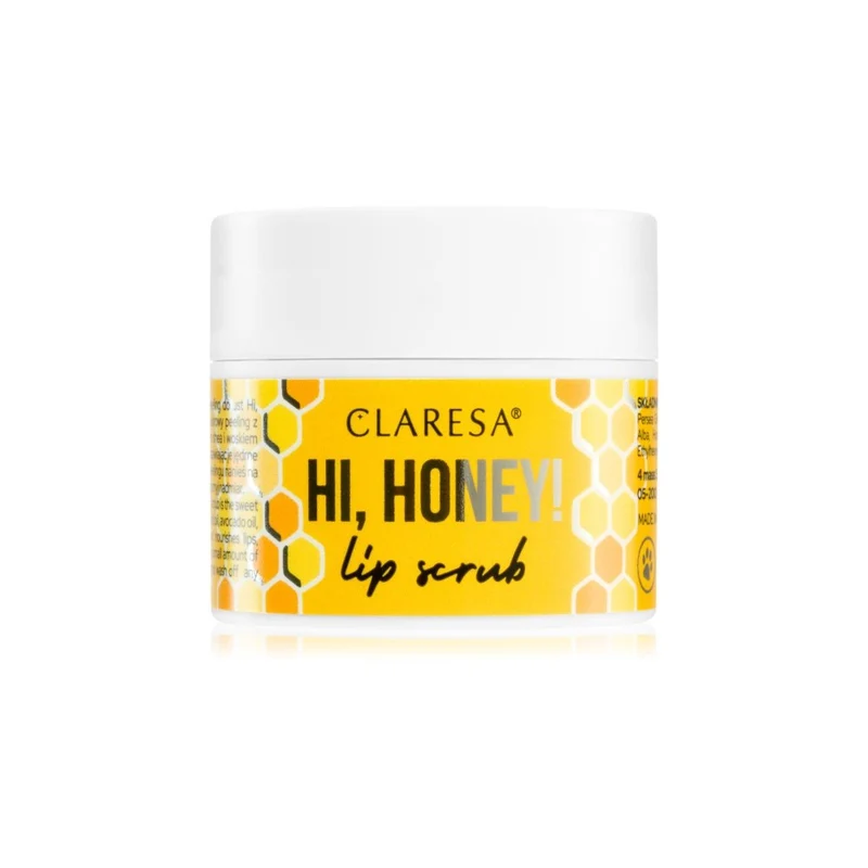 Claresa Hi, Honey Scrub Labbra al Miele 15 g — Scrub Labbra